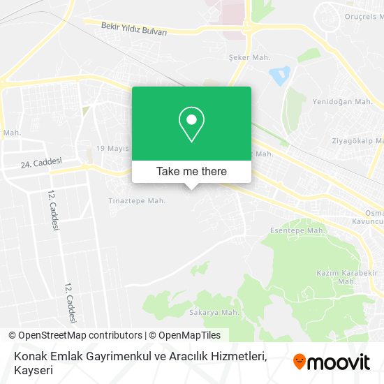 Konak Emlak Gayrimenkul ve Aracılık Hizmetleri map