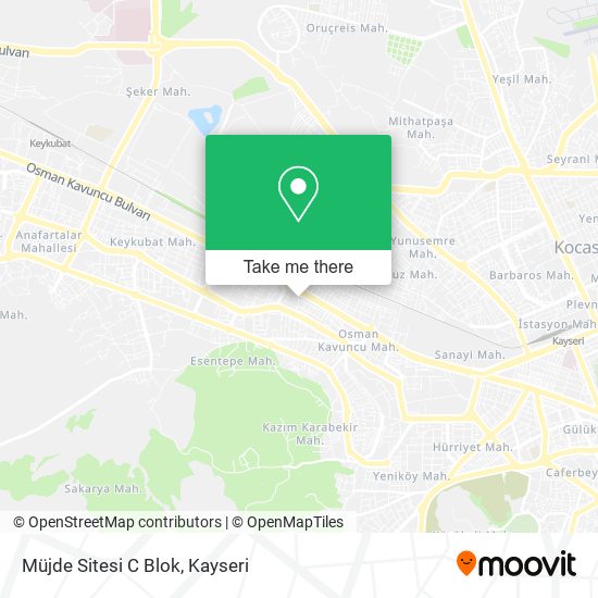 Müjde Sitesi C Blok map