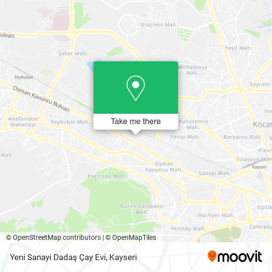 Yeni Sanayi Dadaş Çay Evi map