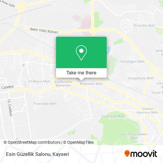 Esin Güzellik Salonu map