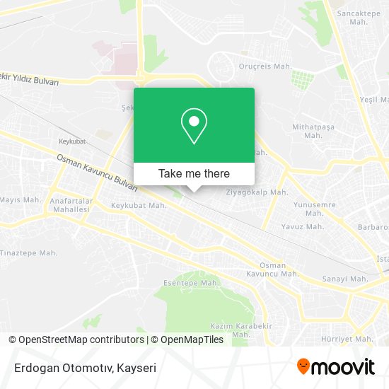 Erdogan Otomotıv map