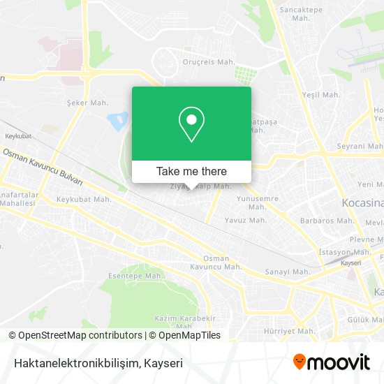 Haktanelektronikbilişim map