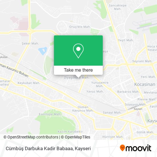 Cümbüş Darbuka Kadir Babaaa map