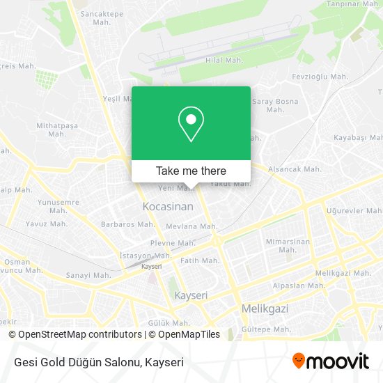 Gesi Gold Düğün Salonu map