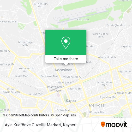 Ayla Kuaför ve Guzellik Merkezi map