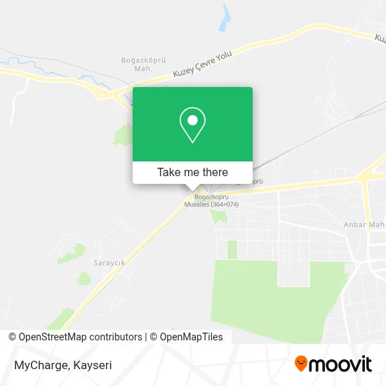 MyCharge map