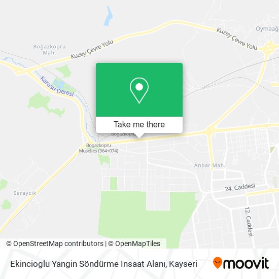 Ekincioglu Yangin Söndürme Insaat Alanı map