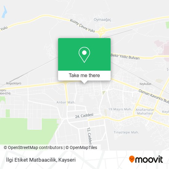 İlgi Etiket Matbaacilik map