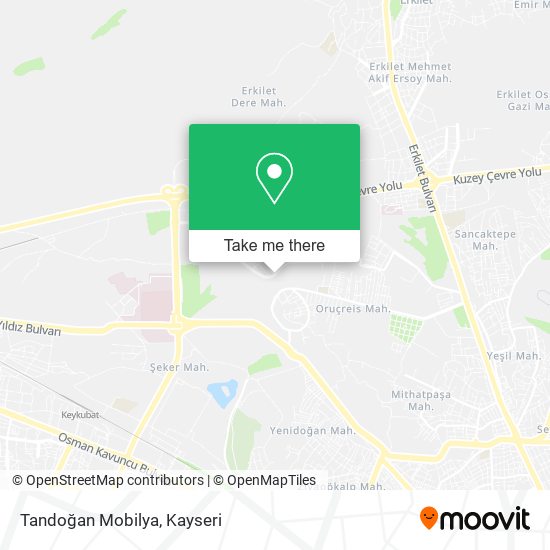 Tandoğan Mobilya map