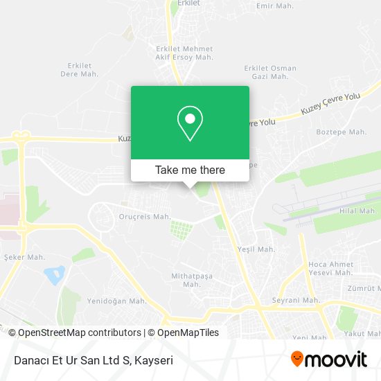 Danacı Et Ur San Ltd S map