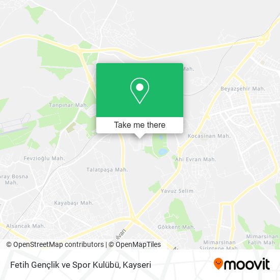 Fetih Gençlik ve Spor Kulübü map