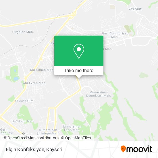 Elçin Konfeksiyon map