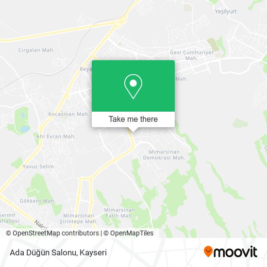 Ada Düğün Salonu map