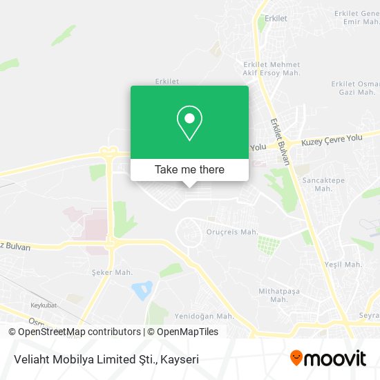 Veliaht Mobilya Limited Şti. map