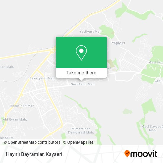 Hayırlı Bayramlar map
