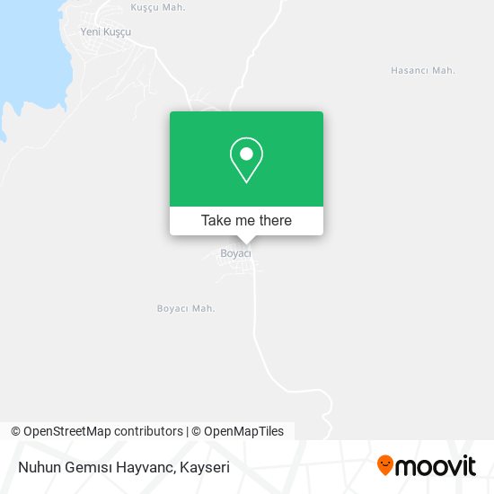 Nuhun Gemısı Hayvanc map