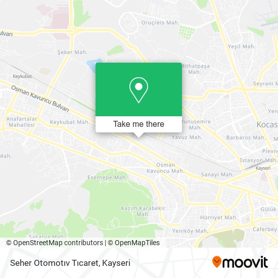 Seher Otomotıv Tıcaret map