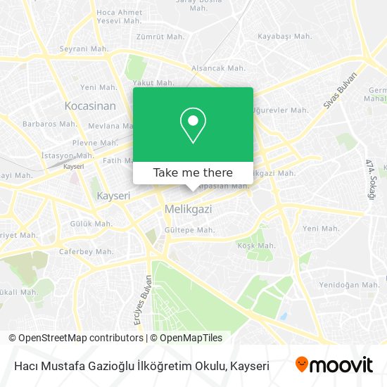 Hacı Mustafa Gazioğlu İlköğretim Okulu map