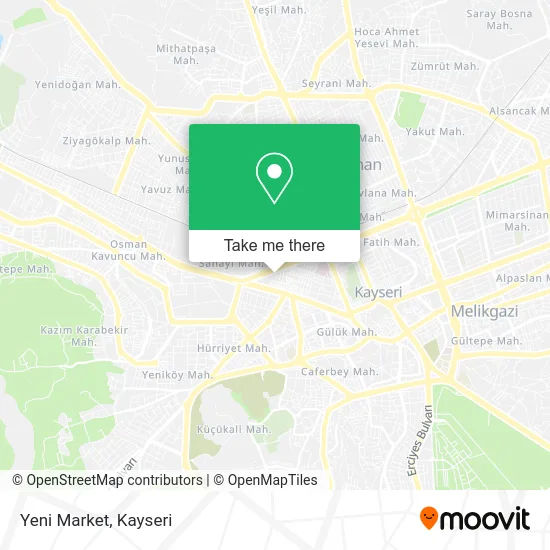 Yeni Market map