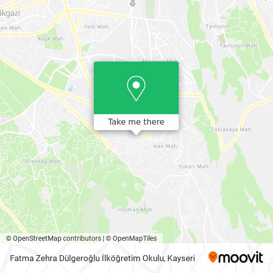 Fatma Zehra Dülgeroğlu İlköğretim Okulu map
