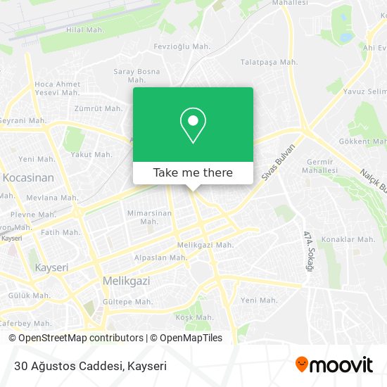 30 Ağustos Caddesi map