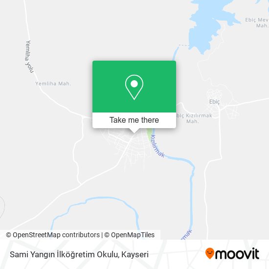 Sami Yangın İlköğretim Okulu map