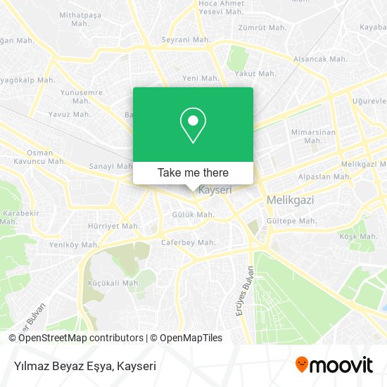 Yılmaz Beyaz Eşya map