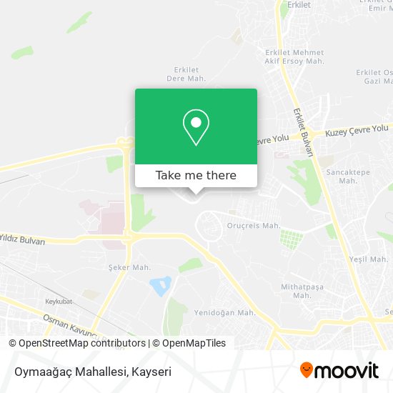 Oymaağaç Mahallesi map