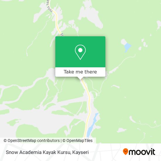 Snow Academia Kayak Kursu map