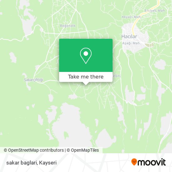 sakar baglari map