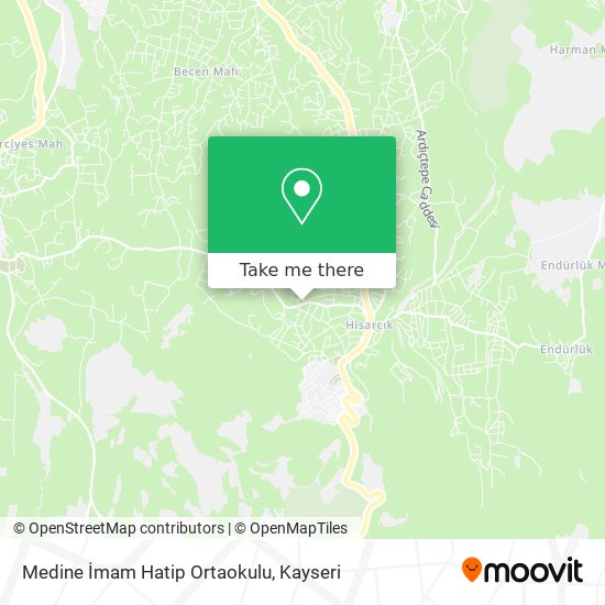 Medine İmam Hatip Ortaokulu map