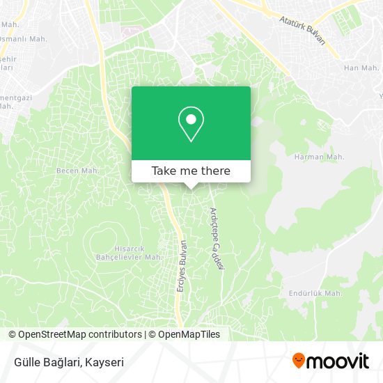 Gülle Bağlari map
