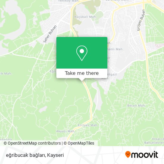 eğribucak bağları map