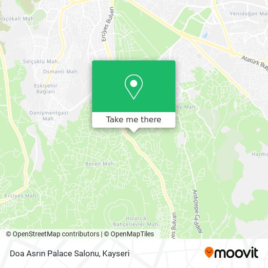 Doa Asrın Palace Salonu map