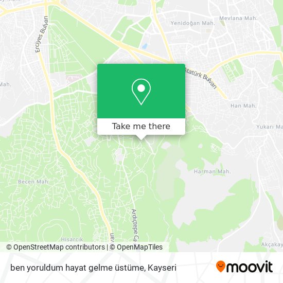 ben yoruldum hayat gelme üstüme map