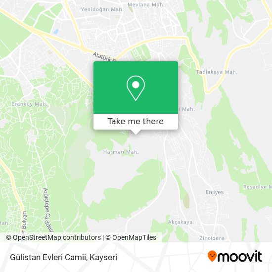 Gülistan Evleri Camii map