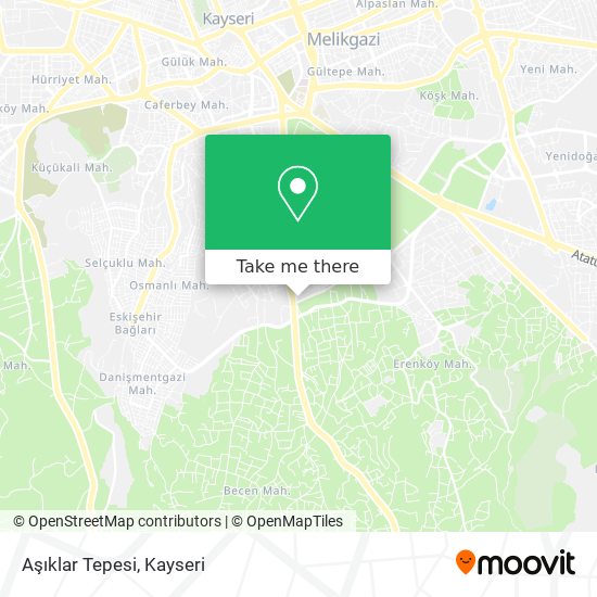 Aşıklar Tepesi map