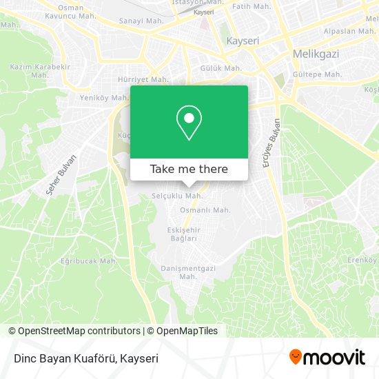 Dinc Bayan Kuaförü map