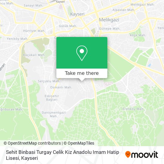 Sehit Binbasi Turgay Celik Kiz Anadolu Imam Hatip Lisesi map