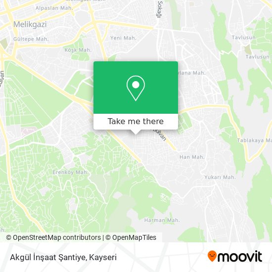 Akgül  İnşaat Şantiye map