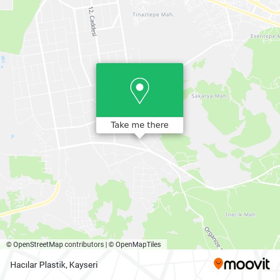 Hacılar Plastik map