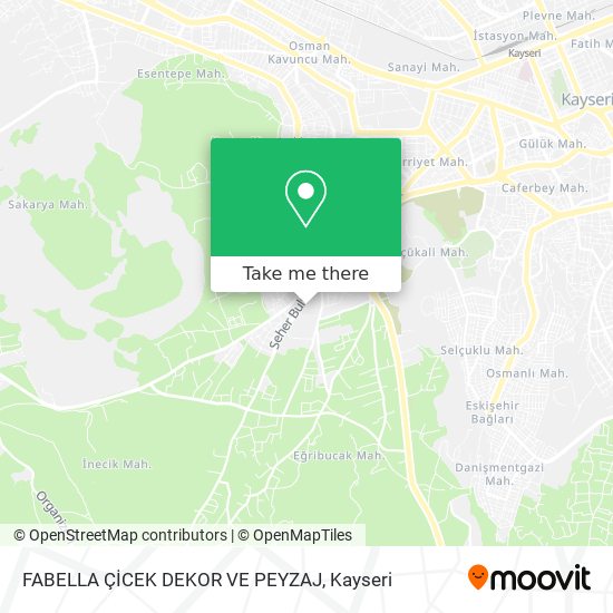 FABELLA ÇİCEK DEKOR VE PEYZAJ map