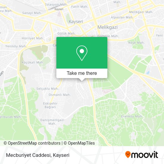 Mecburiyet Caddesi map