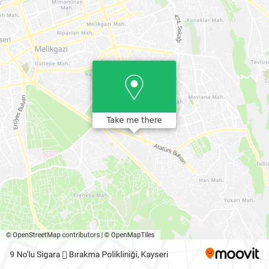 9 No'lu Sigara 🚬 Bırakma Polikliniği map