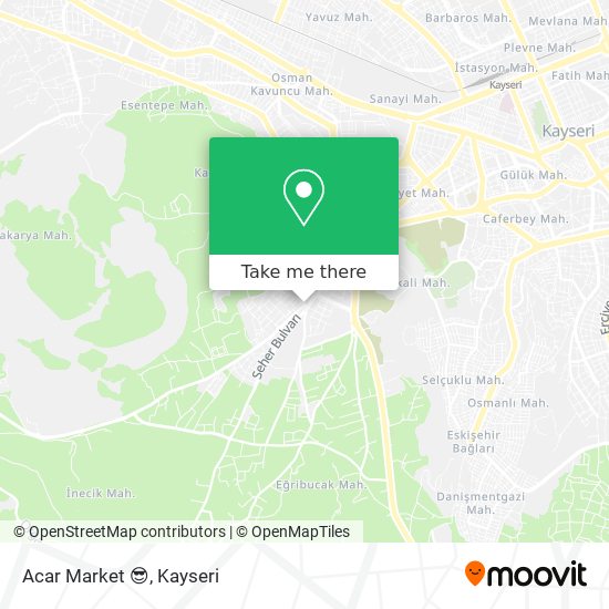 Acar Market 😎 map