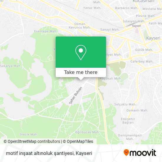 motif inşaat altınoluk şantiyesi map