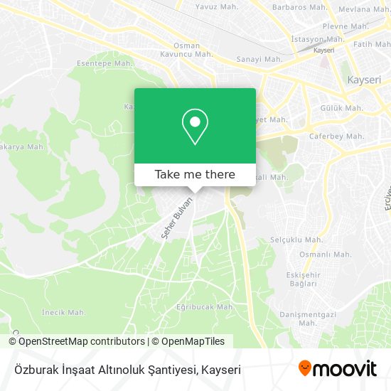 Özburak İnşaat Altınoluk Şantiyesi map