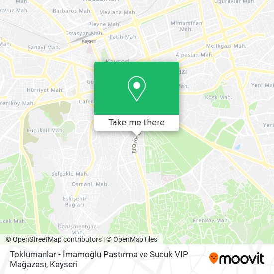 Toklumanlar - İmamoğlu Pastırma ve Sucuk VIP Mağazası map