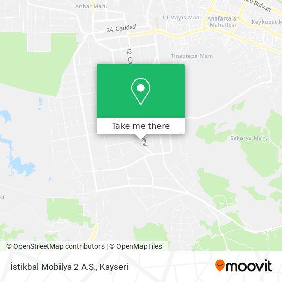 İstikbal Mobilya 2 A.Ş. map