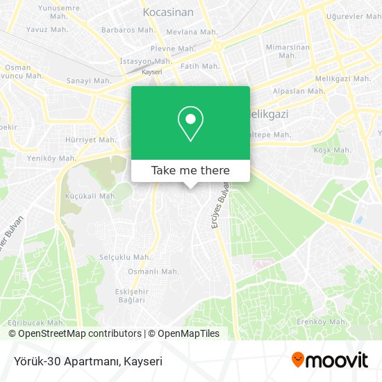 Yörük-30 Apartmanı map